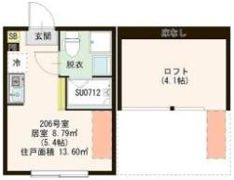 ハーモニーテラス浮間Ⅳの間取り画像