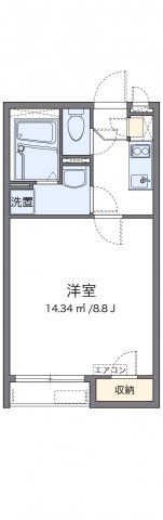 クレイノ日新香里園の間取り画像