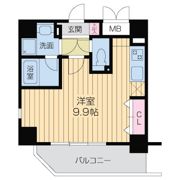 クレグラン北梅田の間取り画像