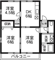 ハイム連取Aの間取り画像