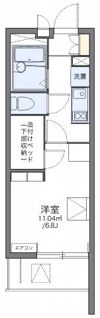 レオパレスKAZUⅢの間取り画像