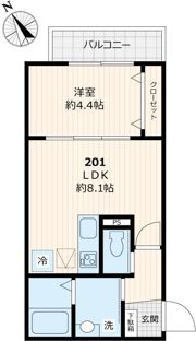 サングレイスⅢの間取り画像