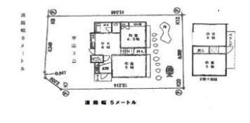 大井戸建の間取り画像