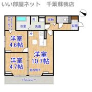 アヴァンスコート参番館の間取り画像
