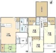 東大阪市稲田本町一丁目戸建の間取り画像