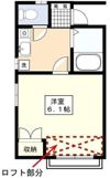 平岡ハイツの間取り画像