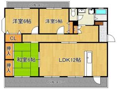 カメリアIIの間取り画像