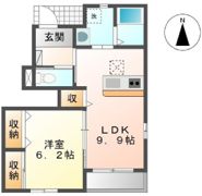 クルール Ⅲの間取り画像