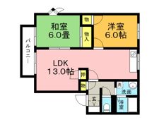 Pアーク24の間取り画像