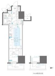 ZOOM信濃町の間取り画像