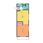 長田マンションの間取り画像