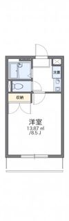 レオパレス城北Cの間取り画像