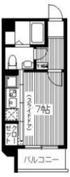 ドゥーエ江坂Ⅰの間取り画像