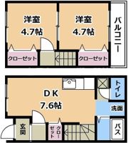 アビタ N.Yの間取り画像