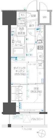 ZOOM本郷の間取り画像