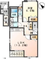 マリアージュの間取り画像