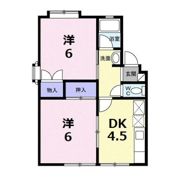 パークピュア小宮Ⅰの間取り画像