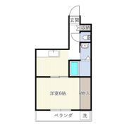 フローライト豊里Ⅰの間取り画像