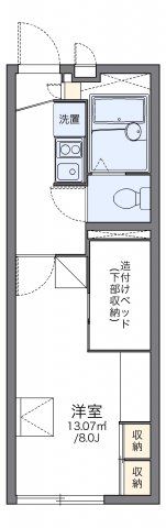 レオパレス大楽寺の間取り画像