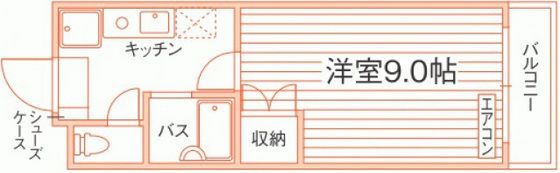 ウイングの間取り画像