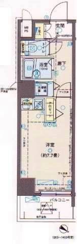 ヴェルト日本橋シティの間取り画像
