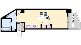 オーキッドレジデンス神戸三宮の間取り画像