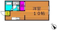 ビーライン川入 Bの間取り画像