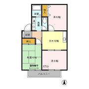 クイーンハイツ Ⅱの間取り画像