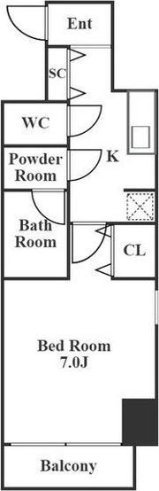 IARIM吹上の間取り画像
