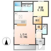 コルヌⅠの間取り画像