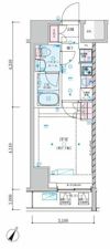 GENOVIA川崎Ⅶの間取り画像