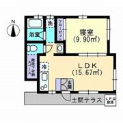 八朔ハウスの間取り画像