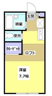パレス東名Ⅱの間取り画像