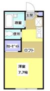 パレス東名Ⅱの間取り画像