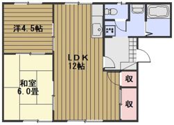 ロジュマン福田の間取り画像