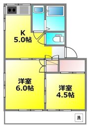 多摩ハイツC棟の間取り画像