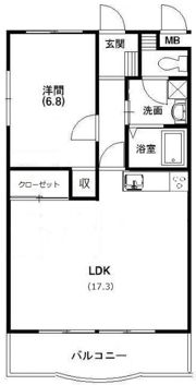 ハーモニーの間取り画像