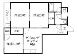 グレース辻町の間取り画像
