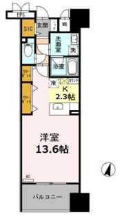 ロイヤルパークスシーサー南千住の間取り画像