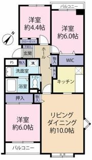 東急ドエル南浦和ビレジの間取り画像