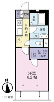 オークハウス洗足の間取り画像