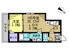 PLAISANT VILLA上福岡の間取り画像