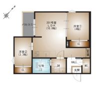 Regalest-F 古市の間取り画像