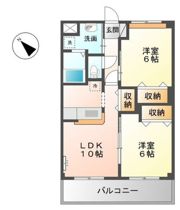 グランコリーヌの間取り画像
