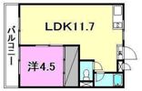 メロディセブンの間取り画像