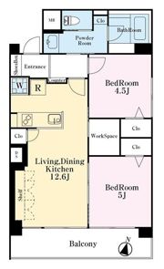 緑が丘マンションの間取り画像