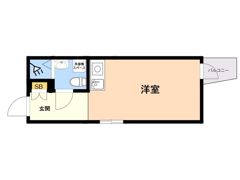 ガレット南福岡の間取り画像