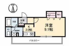 シャーメゾンHILOの間取り画像