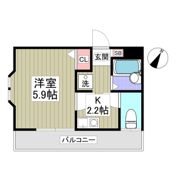 メゾンフェルミエの間取り画像