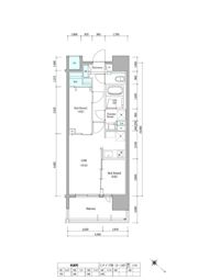 AIFLAT博多祇園の間取り画像